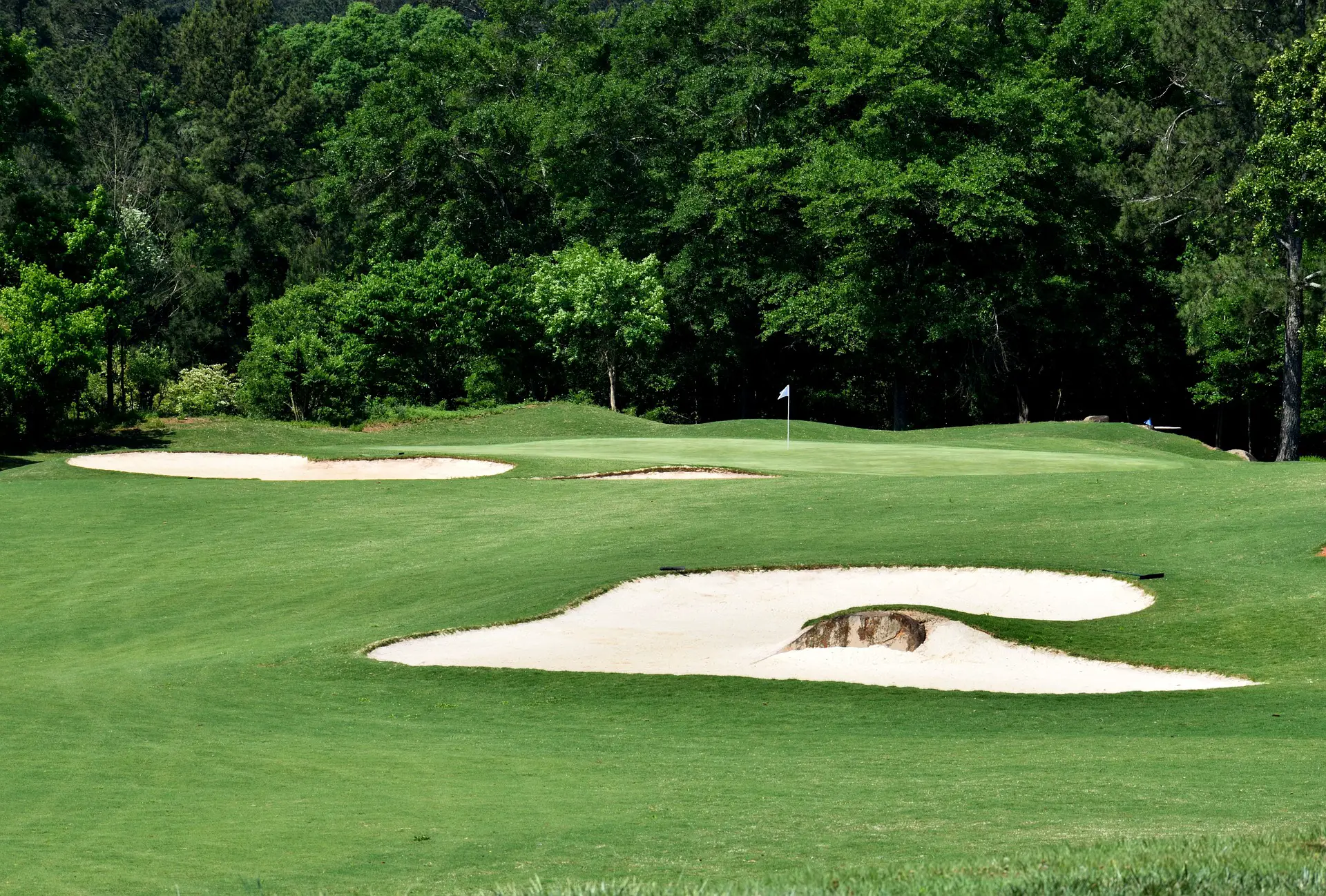 Bunkers In golf